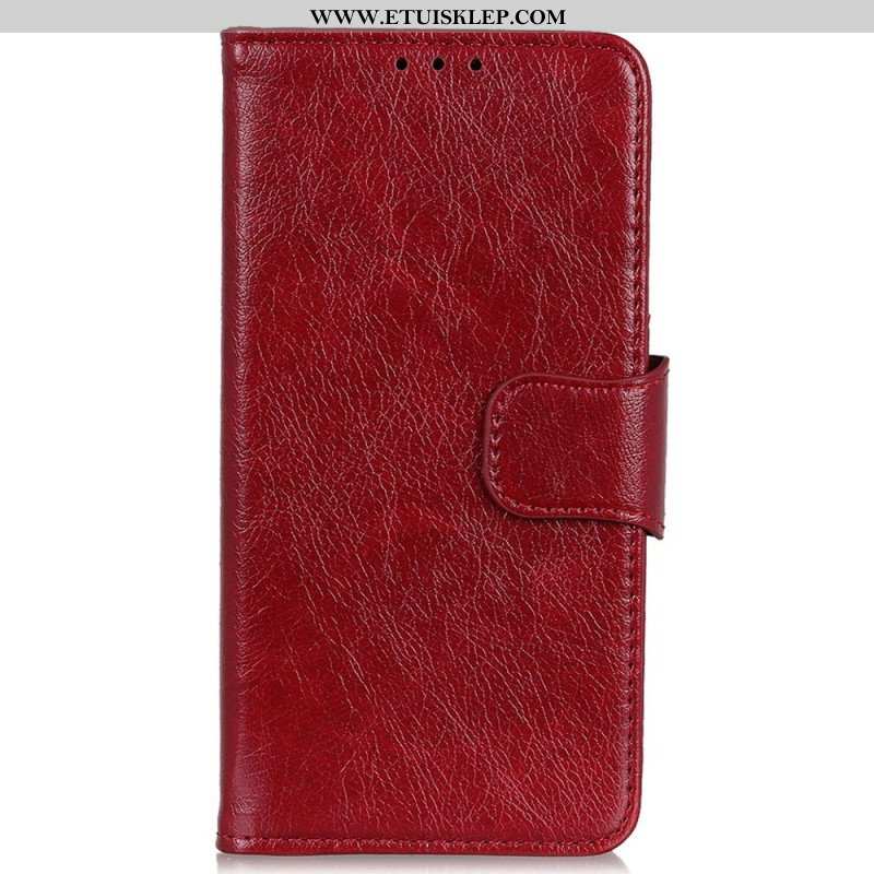 Etui Folio do Sony Xperia 5 IV Dwoina Skóry Nappa